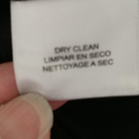 Nine West Black/Ivory Striped & Ovals Dress - Picture 8 of 8